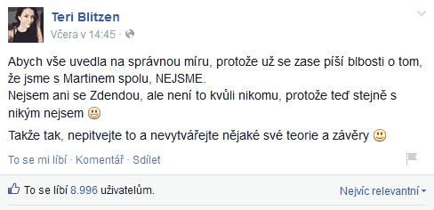 zdroj: Facebook, Teri Blitzen