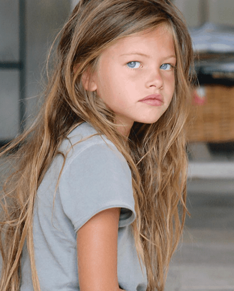 Thylane Blondeau jako dítě Thylane Blondeau jako dítě