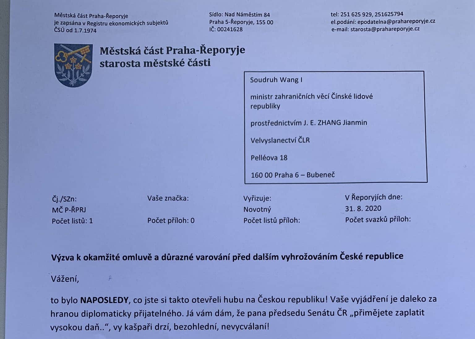 novotny dopis cine